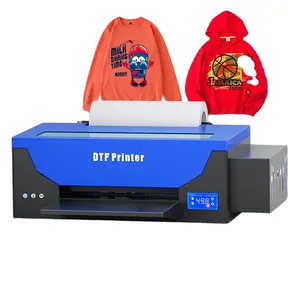 DTF 프린터 직접 필름 R1390 DTF 프린터 (시트 또는 롤 버전) DTF 번들 프린터 단일 헤드