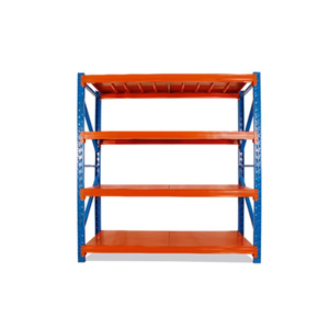 Light Duty 4 Lays Warehouse Shelving <strong>Storage</strong> Slotted Cold-rolled Steel Angle Shelving Racks Pallet <strong>Racking</strong> - Product Image 2