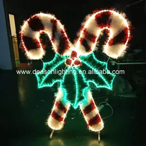 Lampu Natal Tongkat Permen