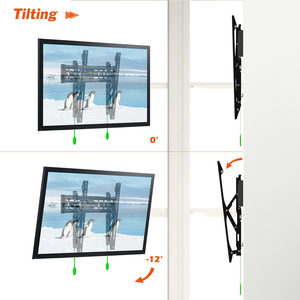 Charmount nghiêng Bảng điều khiển TV treo tường Hanger TV Wall Mount Bracket soporte màn hình 26-55inch xoay TV trong phòng khách - Product Image 5