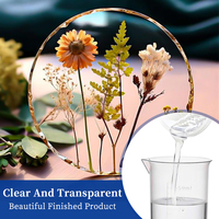 Prix du fabricant 1 gallon 128oz Kit Crystal Clear AB Glue Résine époxy pour le bricolage