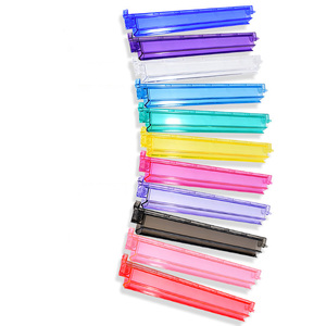 20 Inch Multiple colors Luxury Modern <b>Plastic</b> Mahjong <b>Racks</b> and Pushers Portable for Entertainment - Product Image 4