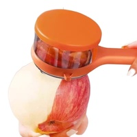 Heetverkopende OEM/ODM multifunctionele handmatige schilmes met visuele opbergruimte voor huishoudelijke keuken, fruit- en aardappelschiller