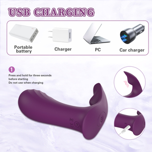 Ylove Venta caliente Masajeador de control remoto inalámbrico <span class=keywords><strong>Vagina</strong></span> Juguetes sexuales Vibrador Juguetes Usable G-Spot APP-Pareja Mariposas - Product Image 5