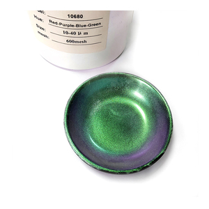 Bột màu trắng siêu Tắc Kè Hoa siêu thay đổi sắc tố ngọc trai colourshift Tắc Kè Hoa - Product Image 4