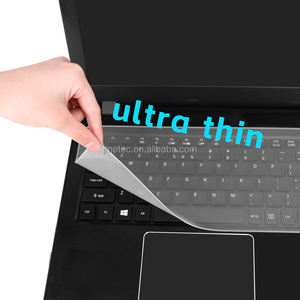 Universel 13 ""-17 "" Ordinateur Portable Ultra Mince <span class=keywords><strong>Anti</strong></span> Poussière Étanche Peau Silicone Transparent <span class=keywords><strong>Clavier</strong></span> Film De Protection - Product Image 5