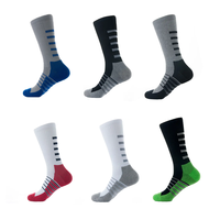 Chaussettes de basketball personnalisées mi-hautes, impression numérique, saison printemps, séchage rapide, respirantes, haute qualité pour hommes et femmes