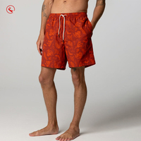 Short de bain sportif pour homme, grande taille, décontracté, multicolore, à rayures verticales, imprimé numérique, extensible dans quatre directions, respirant