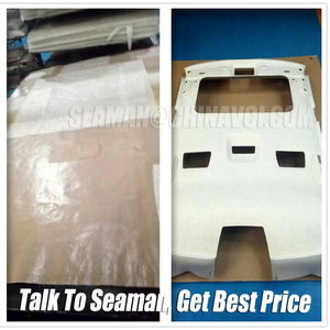 Pile permeabile non tessuto laminato con rivestimento principale per Headliner automobilistico in antolino nelle auto Toyota e BMW - Product Image 5