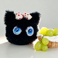 Juguete de Peluche de Poliéster con IA Inteligente, Compañero Virtual Transfronterizo, Muñeco Electrónico de Mascota de Moda, Regalo de Cumpleaños y Regreso a Clases
