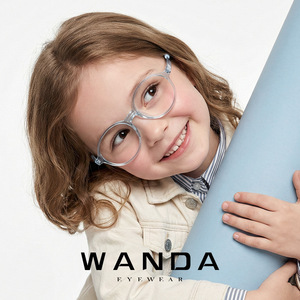 Children's Oval Blue Light Blocking <b>Glasses</b> K8218 TR90 Frame PC Lens Anti Radiation Eye Protection Non Prescriptive - Product Image 4