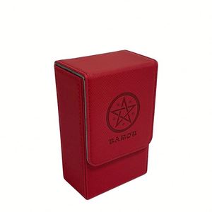 2025 Sturdy Pu Leather Deck Box Portable Protective Case Anti Slip <b>Playing</b> <b>Card</b> Case for <b>Playing</b> <b>Cards</b> - Product Image 4