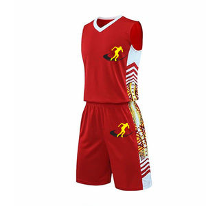 Uniforme de baloncesto en blanco, venta al por mayor, diseño personalizado de impresión por sublimación, ropa deportiva, traje de entrenamiento, uniforme de baloncesto transpirable - Product Image 1
