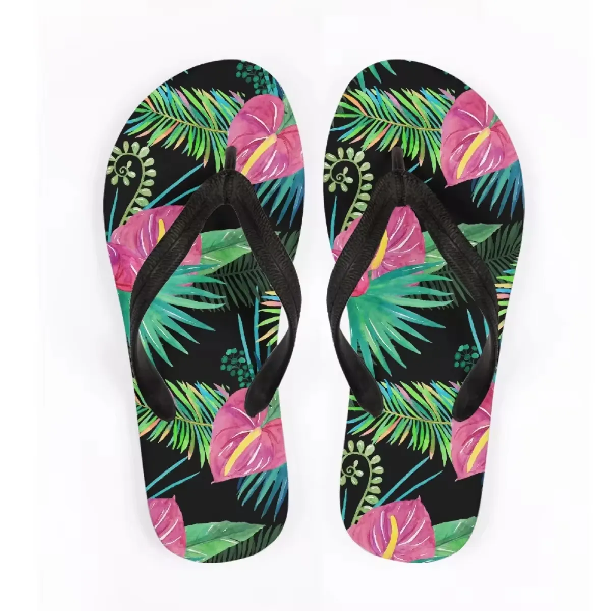 Scarpe con Logo personalizzato all'ingrosso stampate polinesiano belle pantofole infradito all'aperto