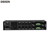 Amplificateur de puissance professionnel DEKEN TD-41000 4 canaux 1000W Classe D Haute efficacité 92% Protection multiple pour KTV/Concert