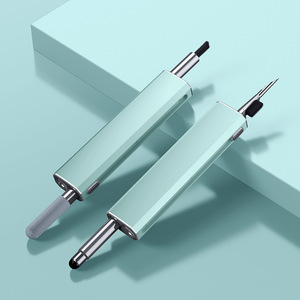 Kit de nettoyage pour Airpods Pro 3 2 1 écouteurs nettoyage du clavier <span class=keywords><strong>nettoyeur</strong></span> de casque pour <span class=keywords><strong>Iphone</strong></span> 13 Pro étui avec stylo tactile capacitif - Product Image 2