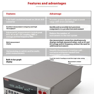 Auténtico KEITHLEY Keithly 2002 de Escritorio de Ocho Segmentos con Función de Escaneo 2002/MEM1 Artículo 100% Original 2002 Keithley 2002 Dig - Product Image 3