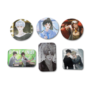 カスタムロゴ高品質ブリキピンティンプレートバッジ栓抜き付き - Product Image 4