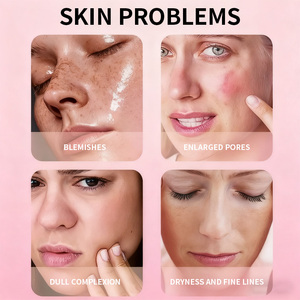 Custom Anti-invecchiamento Anti-rughe rosa per la cura della pelle del viso siero acido ialuronico ingredienti organici per ravvivare il viso idratante - Product Image 4