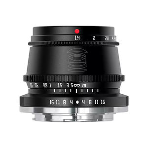TTArtisan APS-C 35mm F1.4 objectif d'appareil photo Portable grande ouverture Studio photographie Compatible pour Sony E <span class=keywords><strong>A7RIII</strong></span> pour Nikon ZFC 52mm - Product Image 1