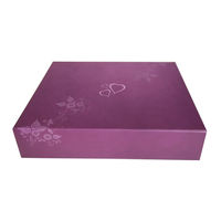 Boîte cadeau en carton mat recyclé de luxe avec logo personnalisé Sanmuxin, pliable à plat, pour cadeaux et artisanat