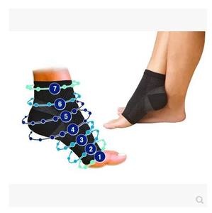 कस्टम जिम खेल टखने ब्रेस स्लिंग पैर संपीड़न टखने का समर्थन ब्रेस मोजे - Product Image 1