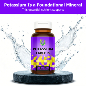 Comprimés de potassium en gros d'usine : Complément quotidien simple pour aider à restaurer les niveaux de potassium - Product Image 5