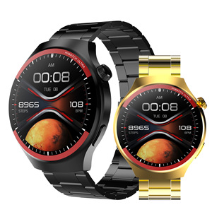 Montre intelligente transfrontalière <span class=keywords><strong>Watch4</strong></span> Pro Écran 1.52 pouces pour réponse aux appels Bluetooth Fréquence cardiaque Moniteur d'oxygène sanguin Android IP67 - Product Image 5