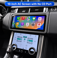 Écran de navigation Android 12 pouces pour voiture avec lecteur CD pour tableau de bord Range Rover Sport 2013 à 2017