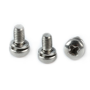 M3X6 Thép Không Gỉ Kết Hợp Vít Cross Pan Đầu Máy Vít Với Máy Giặt - Product Image 5