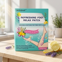 Patch Rafraîchissant pour les Pieds, Coussinet Revitalisant pour Semelles, Confort, Détente et Récupération Énergétique pour Pieds Fatigués