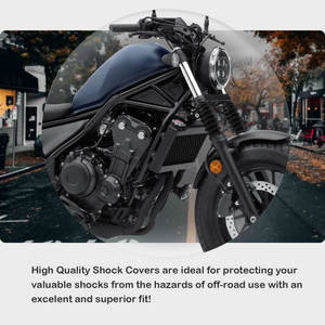 XXUN Moto Fourche Avant Boot Tube Curseur Amortisseur Couverture Guêtres Accessoires pour <span class=keywords><strong>Honda</strong></span> <span class=keywords><strong>Rebel</strong></span> <span class=keywords><strong>CMX</strong></span> 300 <span class=keywords><strong>CMX</strong></span> <span class=keywords><strong>500</strong></span> <span class=keywords><strong>Rebel</strong></span> 250 - Product Image 5
