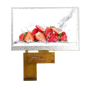 High quality supplier 4.3 inch 450cd/m2 ips customization tft lcd display module