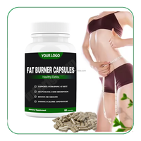Ausreson OEM Chine Complément Alimentaire Naturel Slim Plus Brûleur de Graisse en Capsules 500mg Puissant Brûleur de Graisse Herbal en Capsules