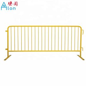 Taşınabilir mobil çelik barikat galvanizli yaya trafiği kontrol bariyeri - Product Image 4