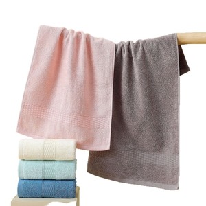 Pure Cotton Face Towel 33x71 Cm Solid Color Soft Absorbent Home Use Rectangular Towels For Bath And Sports - Product Image 5