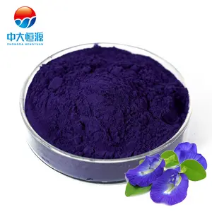 Fabrikant Natuurlijke Voedingskleur Blauwachtig Violet Kleurstof Vlinder Erwtenbloem Extract Poeder