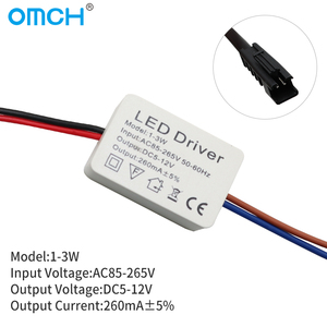 OMCH <span class=keywords><strong>LED</strong></span> <span class=keywords><strong>Driver</strong></span> Nguồn điện Dòng điện không đổi 1-3W 4-7W 8-12W 12-18W 18-24W Đèn trần dạng ống Phụ kiện điện tử phù hợp - Product Image 2