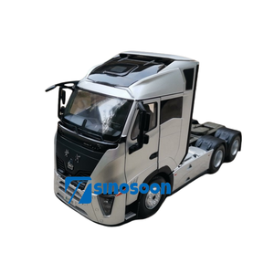 Modellino Originale Sinotruk 1:24 del Nuovo Trattore Huanghe Yellow River X7, Camion HOWO in Lega, Modello Yellow River JN150 per Sinotruk - Product Image 2