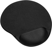 Support de poignet ergonomique extensible en silicone noir pour ordinateur, logo sublimation vierge, pour clavier et souris de jeu