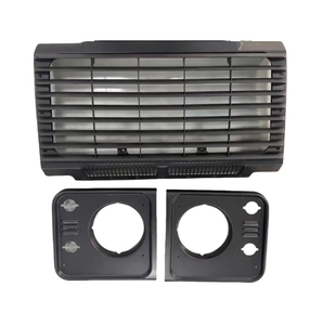 Rejilla de ALTA CALIDAD para <span class=keywords><strong>Land</strong></span> <span class=keywords><strong>Rover</strong></span> para Old <span class=keywords><strong>defender</strong></span> 90/110 rejilla negro brillante y negro mate - Product Image 3
