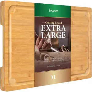 Cutting Board Factory Custom Supply Meat Cheese and Vegetables Bamboo Opp Bag Customized Sustainable Chopping Blocks