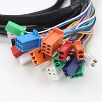 Kabel Wiring DSP Otomotif, Kabel Harness Plug-and-Play Panjang Ekstra untuk Retrofit Sistem Audio Mobil & Pemasangan Amplifier