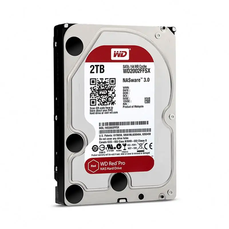 WD2002FFSX Hdd Western digital Interno para 2TB 7200RPM 64MB SATA Nuevo y original