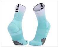 Chaussettes de ski en éponge épaissie pour hommes et femmes, chaudes pour l'hiver en laine mérinos, tricotées avec logo corporel-Chaussettes en gros