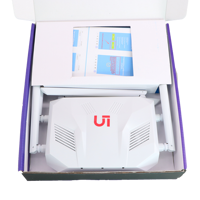 Point d'accès fibre optique WiFi6 à haute vitesse UT-King avec 4 ports Gigabit, routeur MESH AX3000, routeur WiFi XPON avec réseau LAN sans fil