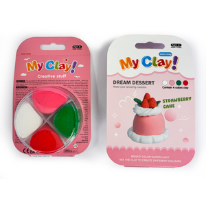 Arcilla Superligera No Pegajosa, 4 Colores por Molde, 7g/paquetes, No Tóxica, Juego de Modelado Educativo para Niños - Product Image 1