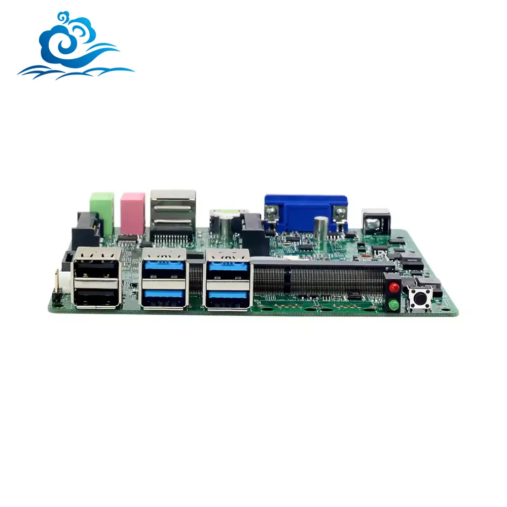 Mini-PC-Motherboard mit In-Tel i9 i7 5500U i5 i3 CPU-Motherboard der 6. Generation Mini-ITX X86 12V USB3.0 USB SATA mSATA 8G Ram