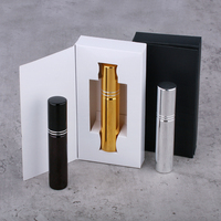 Flacon vaporisateur de parfum en verre SUMEEAR 10 ml avec capuchon pulvérisateur, placage UV, rechargeable, emballage cadeau, prêt à remplir