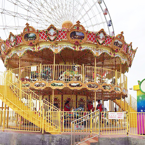 Décoration de fête foraine, carrousel de parc d'attractions, cheval de carrousel à vendre - Product Image 4